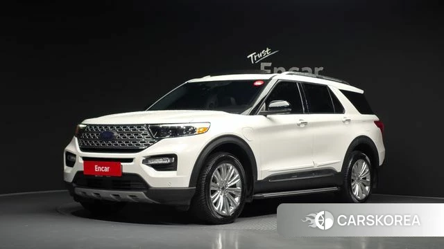 Ford Explorer 6th Generation 2021 Белый из Кореи