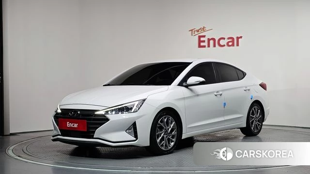 Hyundai The New Avante AD 2018 Белый из Кореи