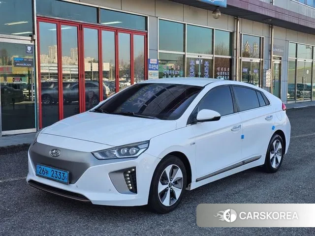 Hyundai Ionic Electric 2018 Белый из Кореи