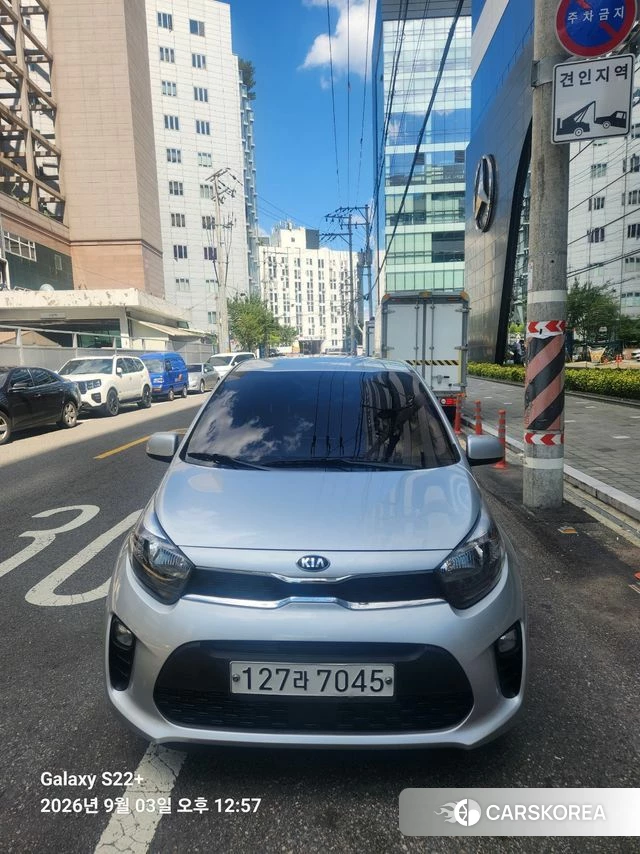 Kia All New Morning (JA) 2019 Серебряный из Кореи
