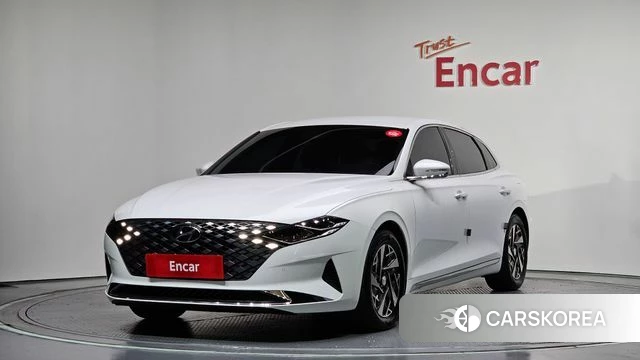 Hyundai The New Grandeur IG Hybrid 2022 Белый из Кореи