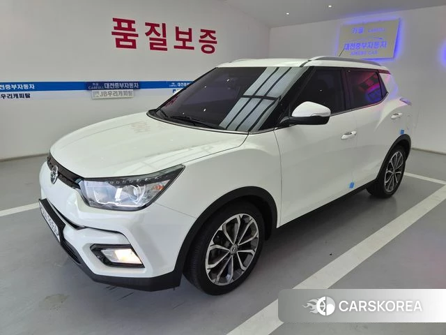 Ssangyong Tivoli Armor 2018 Жемчужный цвет из Кореи