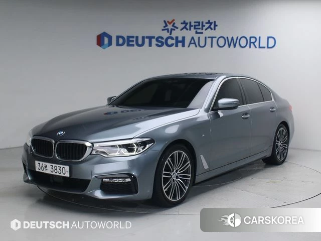 BMW 5 Series (G30) 2018 Серый из Кореи