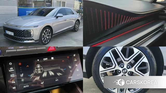 Hyundai Grandeur (GN7) 2023 Серебряный из Кореи