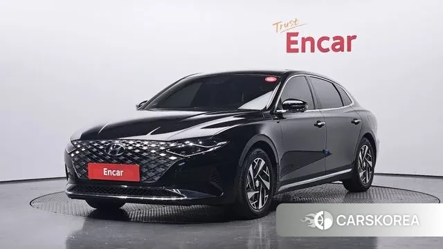 Hyundai The New Grandeur IG Hybrid 2020 Черный из Кореи