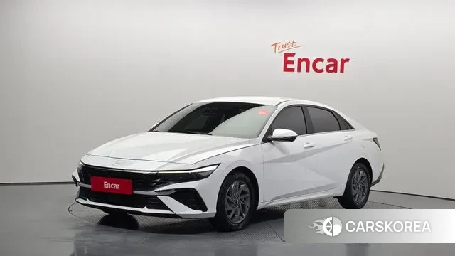 Hyundai The New Avante Hybrid (CN7) 2024 Белый из Кореи