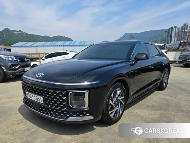 Hyundai Grandeur (GN7) 2022 Черный из Кореи