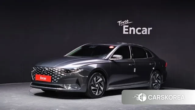 Hyundai The New Grandeur IG Hybrid 2021 Серый из Кореи