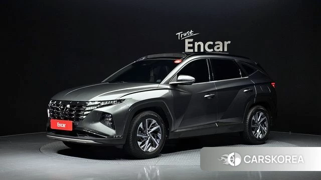 Hyundai Tucson Hybrid (NX4) 2021 Серый из Кореи