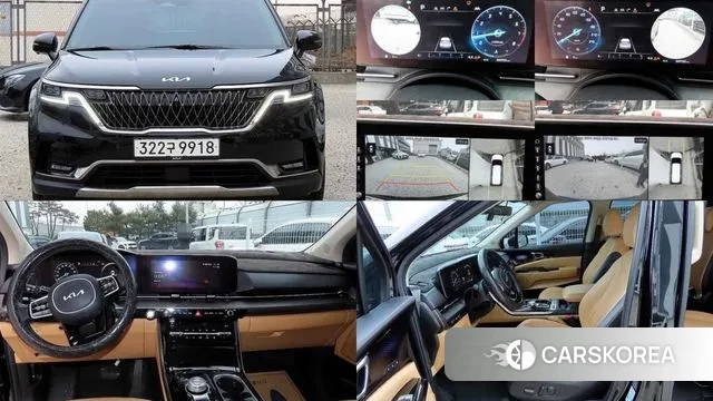 Kia Carnival 4th generation 2021 Черный из Кореи