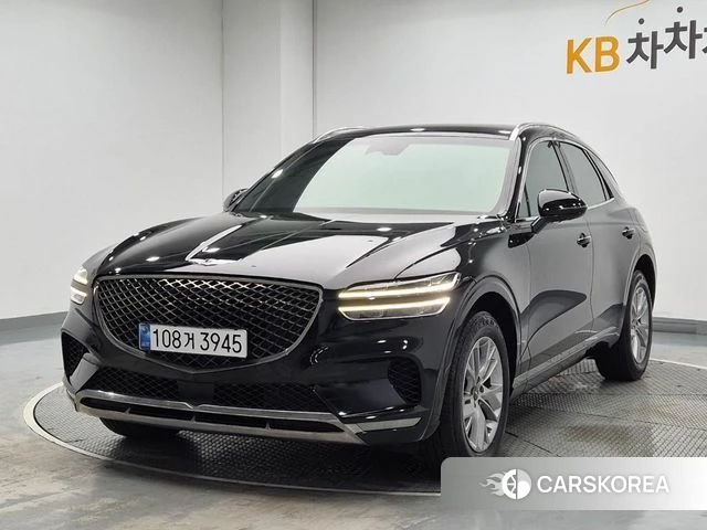 Genesis GV70 2022 Черный из Кореи