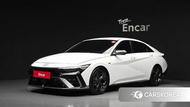 Hyundai The New Avante (CN7) 2024 Белый из Кореи