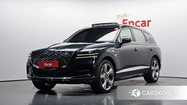 Genesis GV80 2023 Темно-зеленый из Кореи