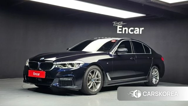 BMW 5 Series (G30) 2019 Черный из Кореи