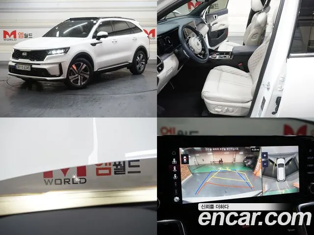 Kia Sorento 4th Generation 2021 Белый из Кореи