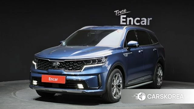 Kia Sorento 4th Generation 2021 Синий из Кореи
