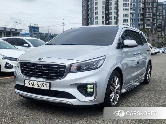 Kia The New Carnival 2018 Серебряный из Кореи
