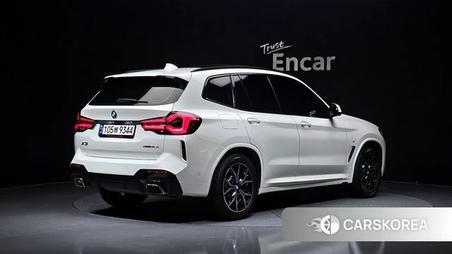 BMW X3 (G01) 2021 Белый из Кореи