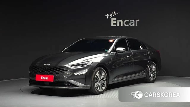 Kia K8 Hybrid 2023 Серый из Кореи