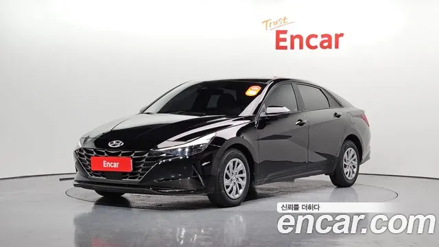 Hyundai Avante (CN7) 2020 Черный из Кореи