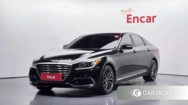Genesis G80 2018 Черный из Кореи