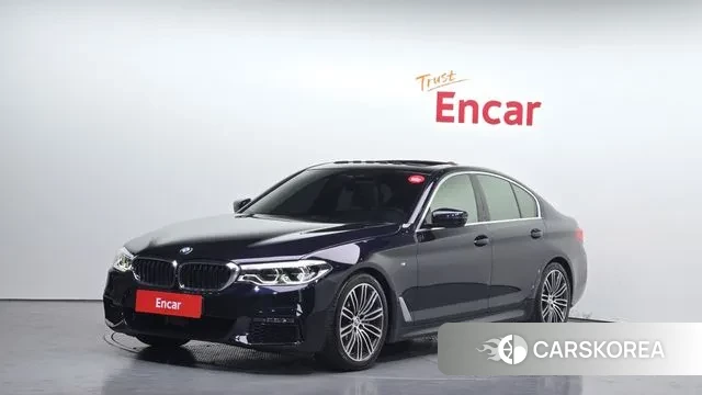 BMW 5 Series (G30) 2019 Черный из Кореи