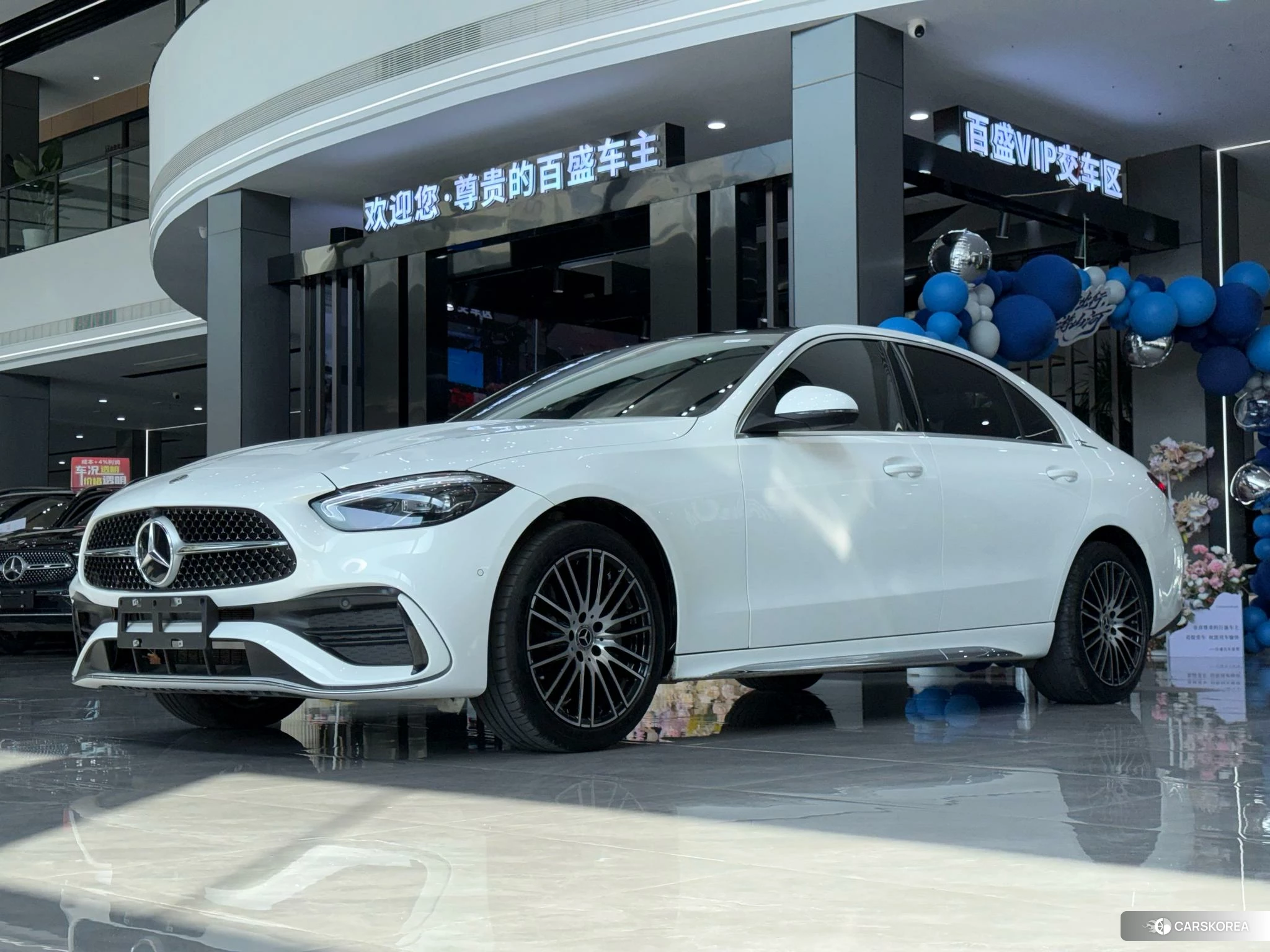 Mercedes-Benz Class C 2022 Белый из Китая