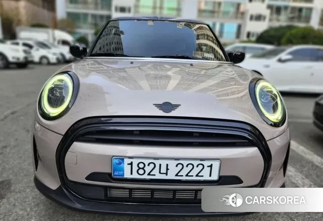 Mini Cooper 2021 Серебристо-серый из Кореи