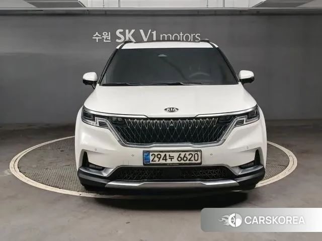 Kia Carnival 4th generation 2021 Белый из Кореи