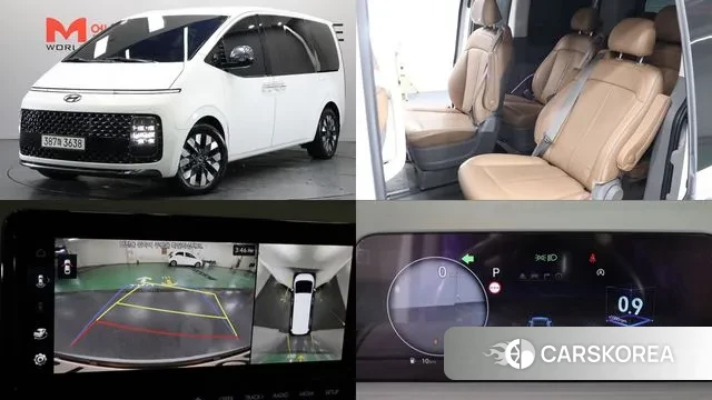 Hyundai Staria 2022 Белый из Кореи