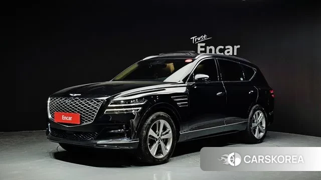 Genesis GV80 2021 Черный из Кореи