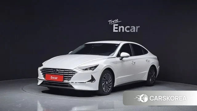 Hyundai Sonata Hybrid (DN8) 2019 Белый из Кореи