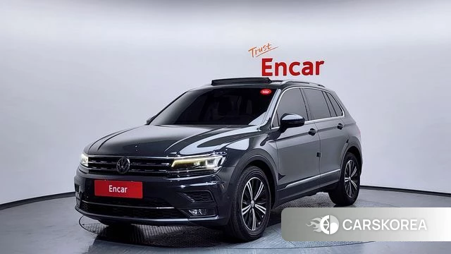 Volkswagen Tiguan second Generation 2018 Серый из Кореи