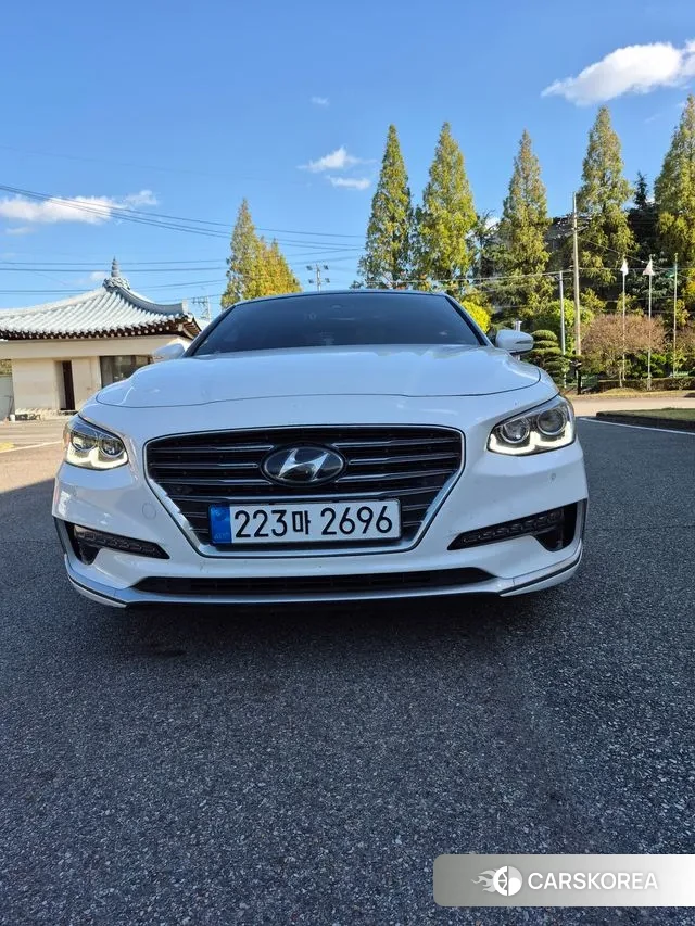 Hyundai Grandeur IG 2019 Белый из Кореи