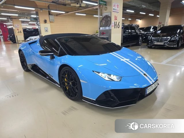 Lamborghini Huracan 2020 Небесно-голубой из Кореи