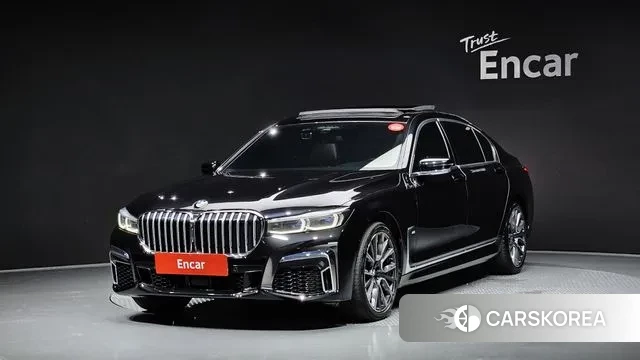 BMW 7 Series (G11) 2022 Черный из Кореи
