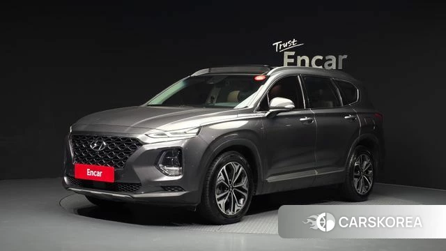 Hyundai Santa Fe TM 2018 Серый из Кореи