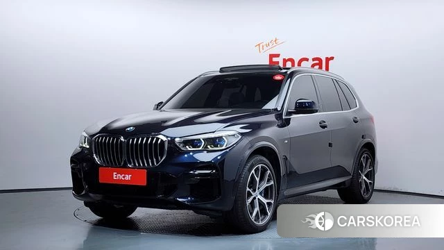 BMW X5 (G05) 2022 Черный из Кореи