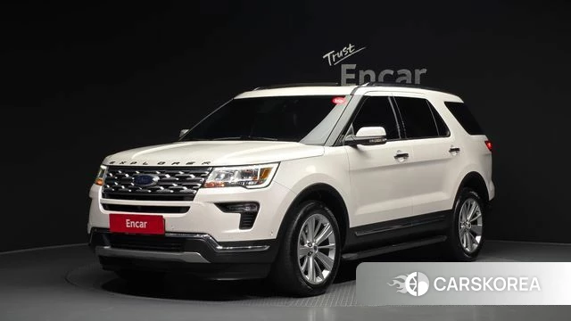 Ford Explorer 2019 Белый из Кореи