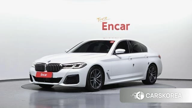 BMW 5 Series (G30) 2021 Белый из Кореи