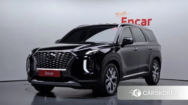 Hyundai Palisade 2022 Черный из Кореи
