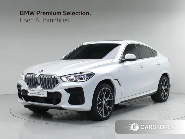BMW X6 (G06) 2022 Белый из Кореи