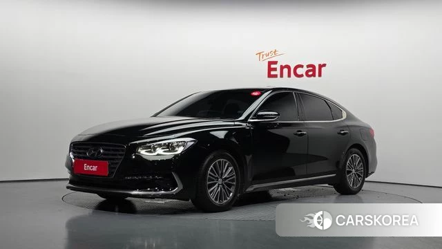Hyundai Grandeur IG Hybrid 2018 Черный из Кореи