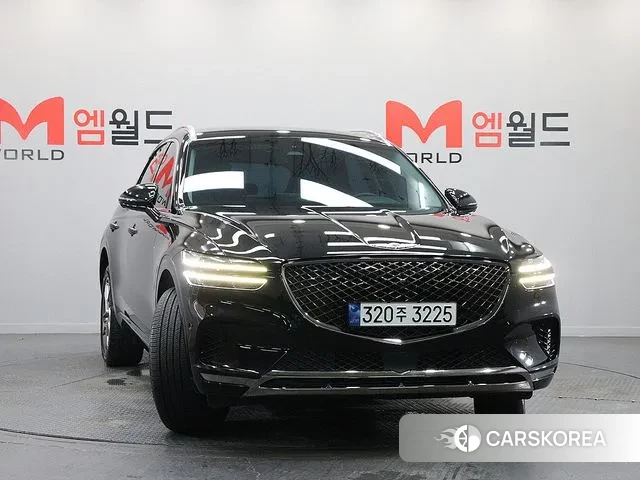 Genesis GV70 2021 Черный из Кореи