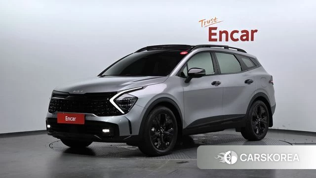 Kia Sportage 5th Generation 2024 Серебристо-серый из Кореи