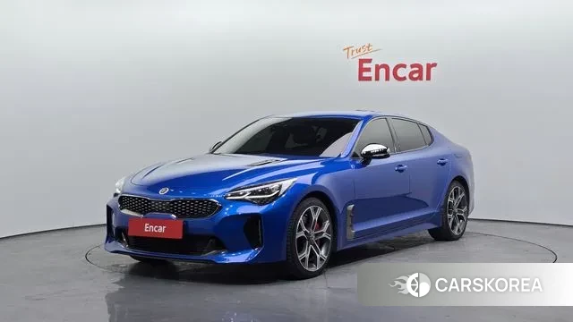 Kia Stinger 2018 Синий из Кореи