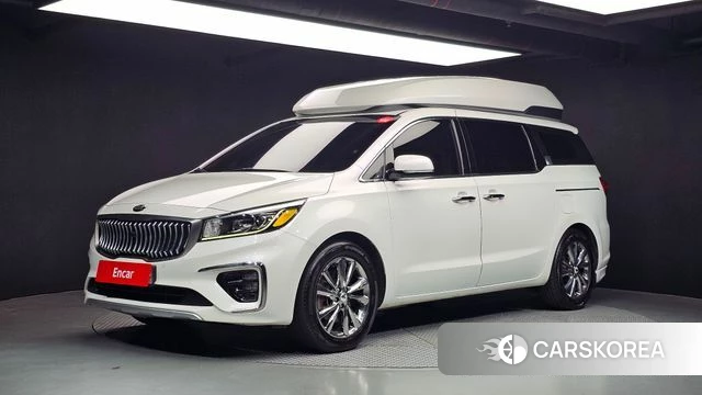 Kia The New Carnival 2019 Белый из Кореи