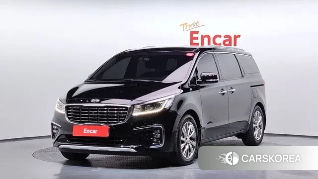 Kia The New Carnival 2019 Черный из Кореи