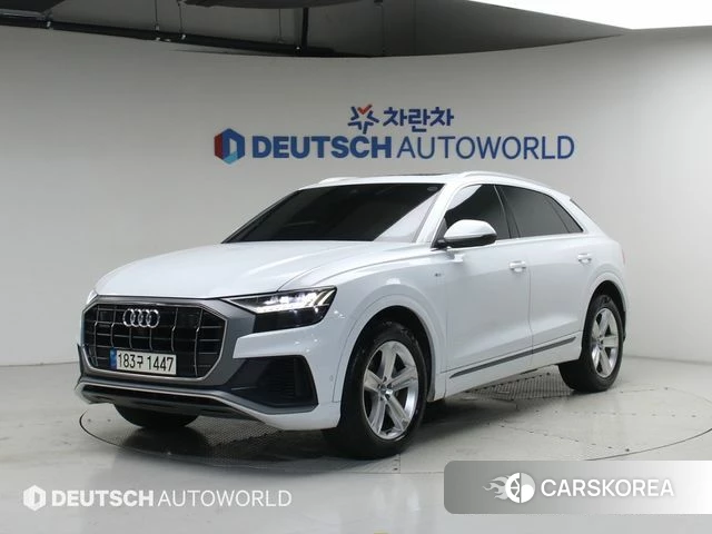 Audi Q8 (4M) 2021 Белый из Кореи