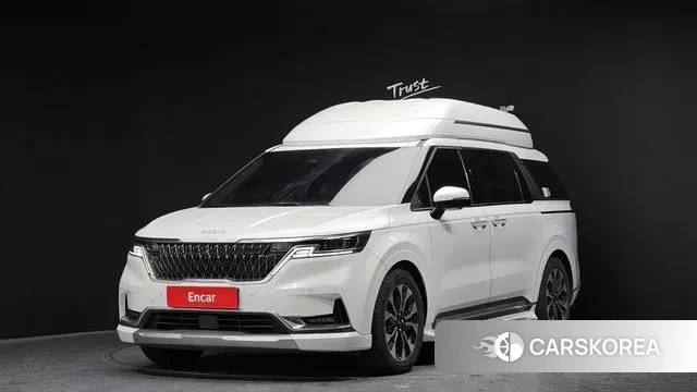 Kia Carnival 4th generation 2021 Белый из Кореи